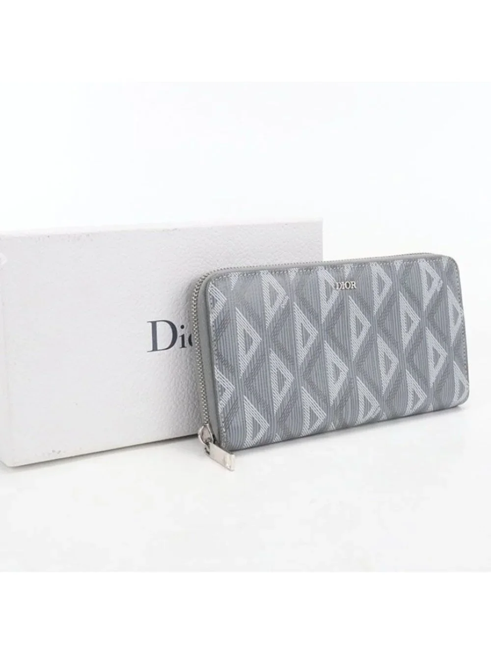 Dior CD Diamond Wallet Zip Around